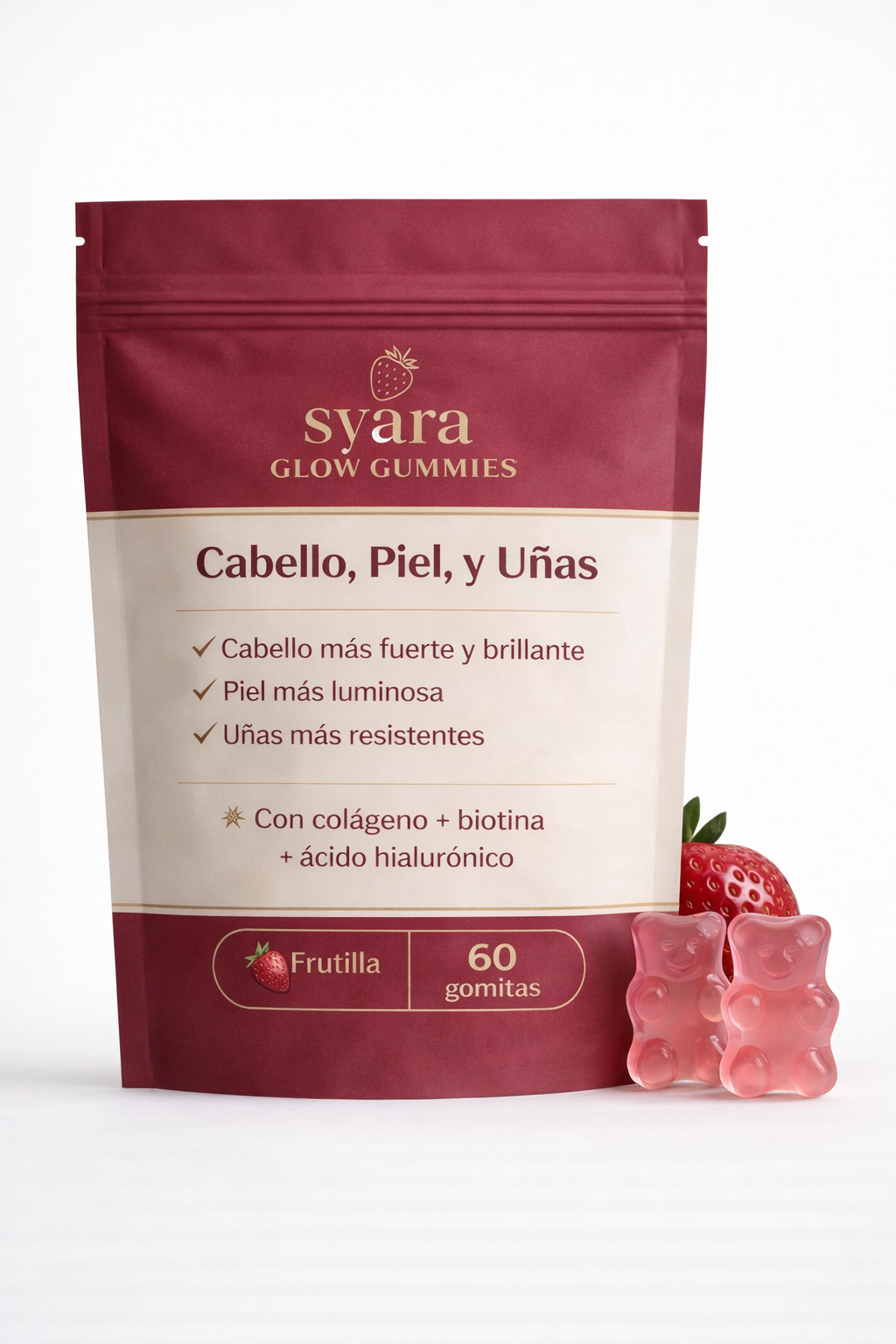 Gomitas Glow Skin (Frutilla)