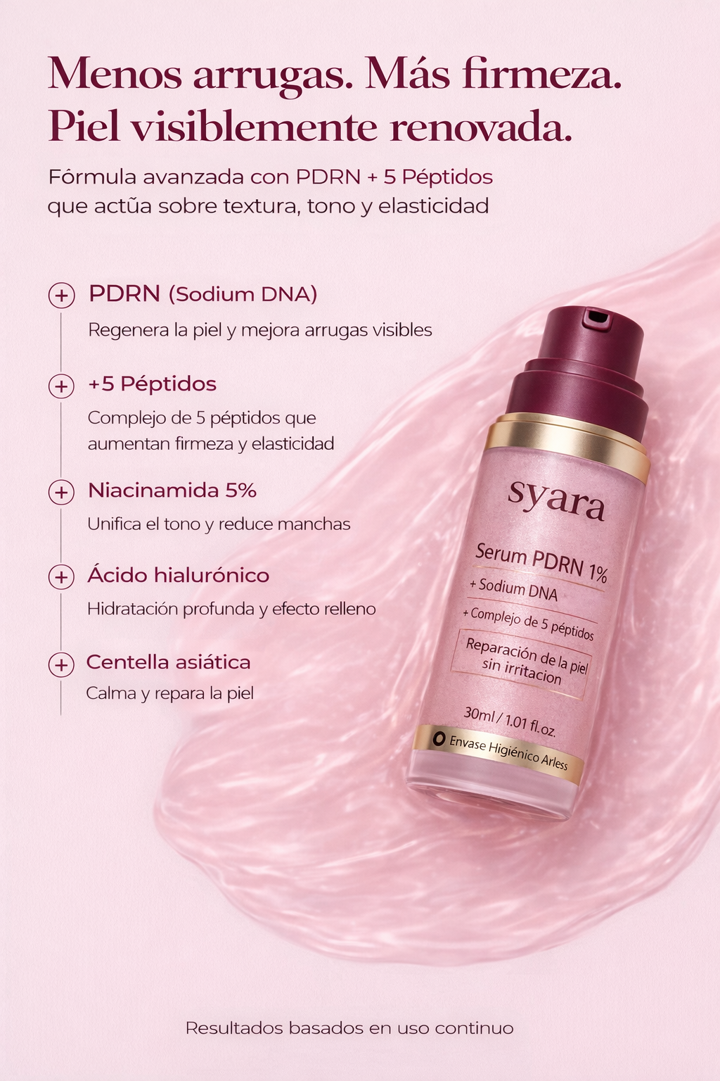 Serum PDRN anti arrugas